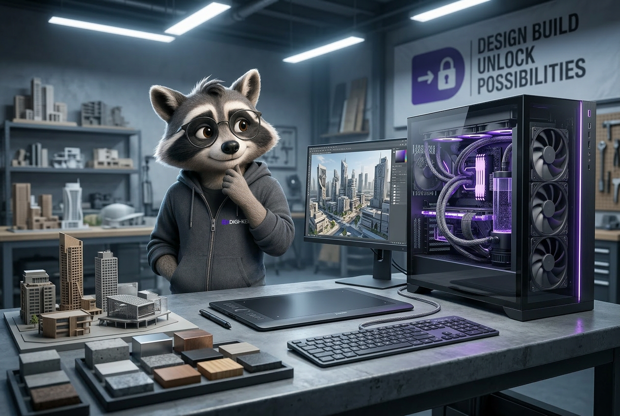 Какой ПК нужен для 3D-рендеринга и визуализации
