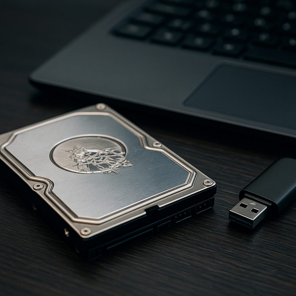 Восстановление диска или флешки с ошибкой поврежденной структуры