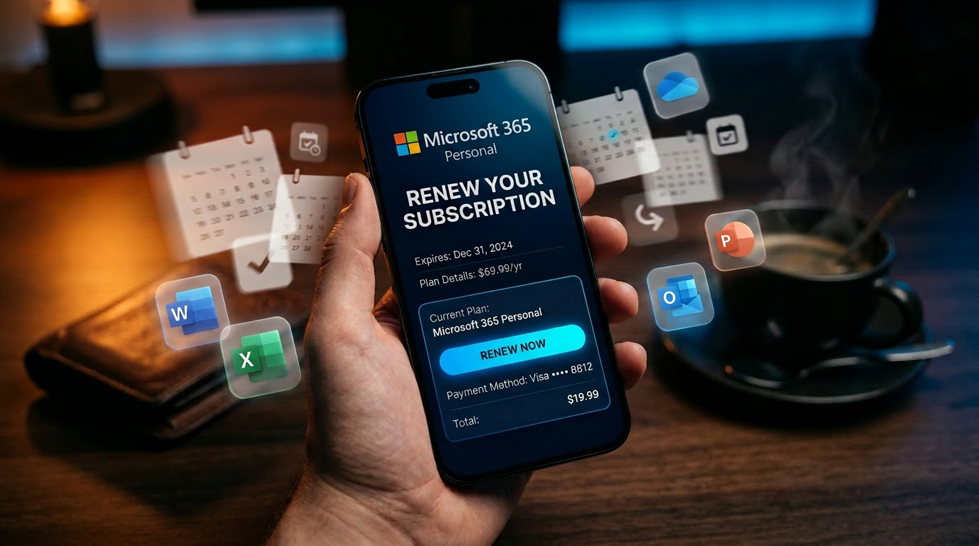 Как продлить подписку Microsoft 365 из России