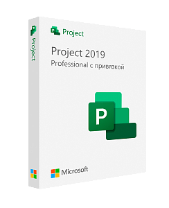 Microsoft Project 2019 Professional — бессрочный ключ с привязкой