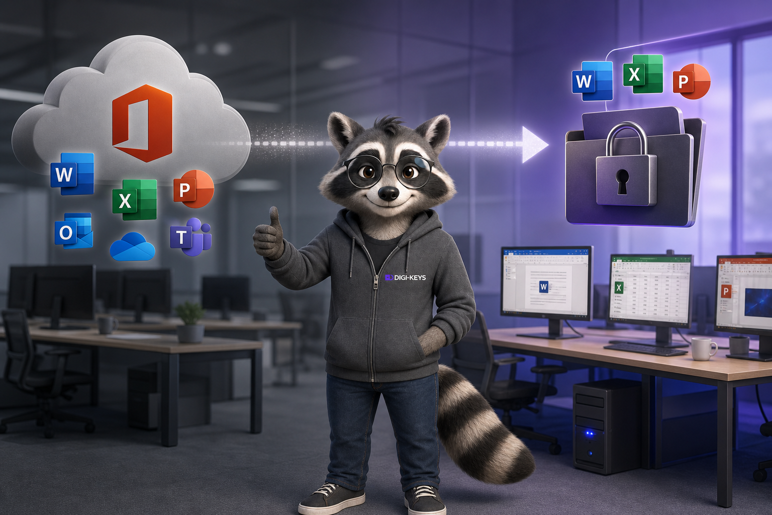Перевод компании с Office 365 на бессрочный Office