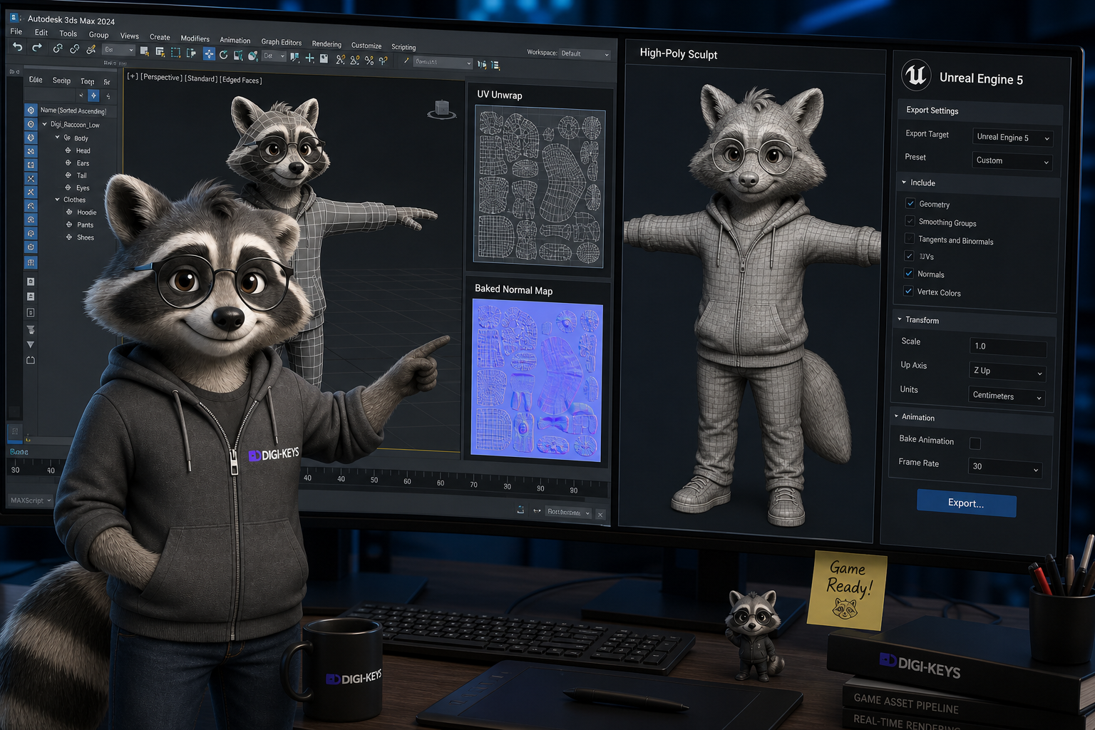 3ds Max для геймдева: игровые модели