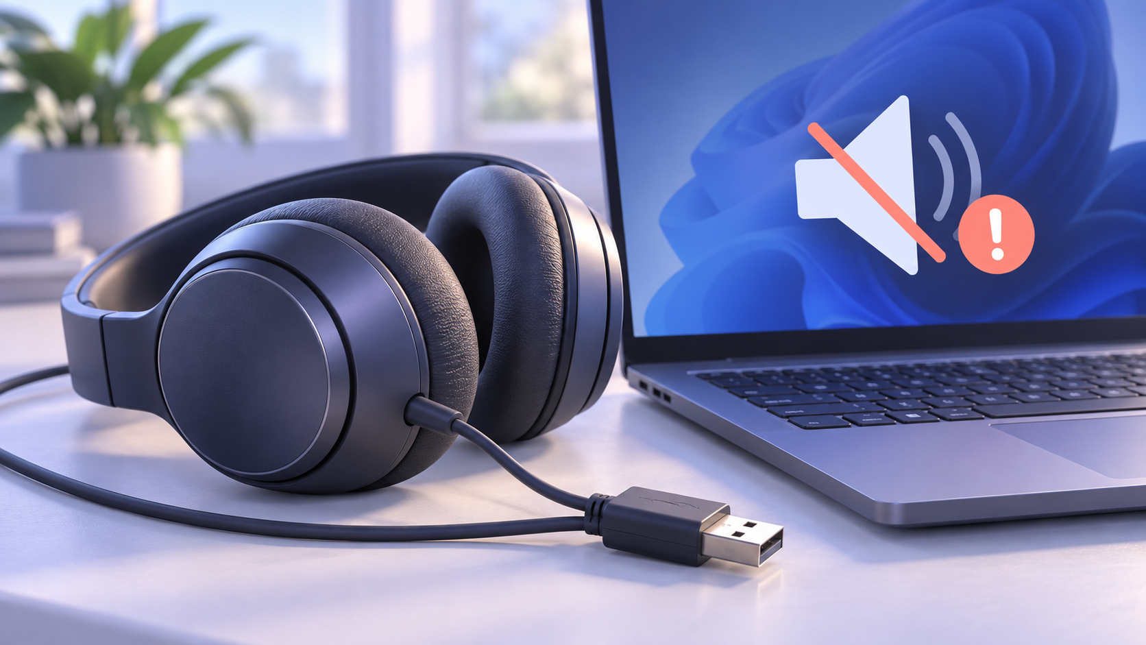 Пропал звук USB-наушников после обновления Windows 11