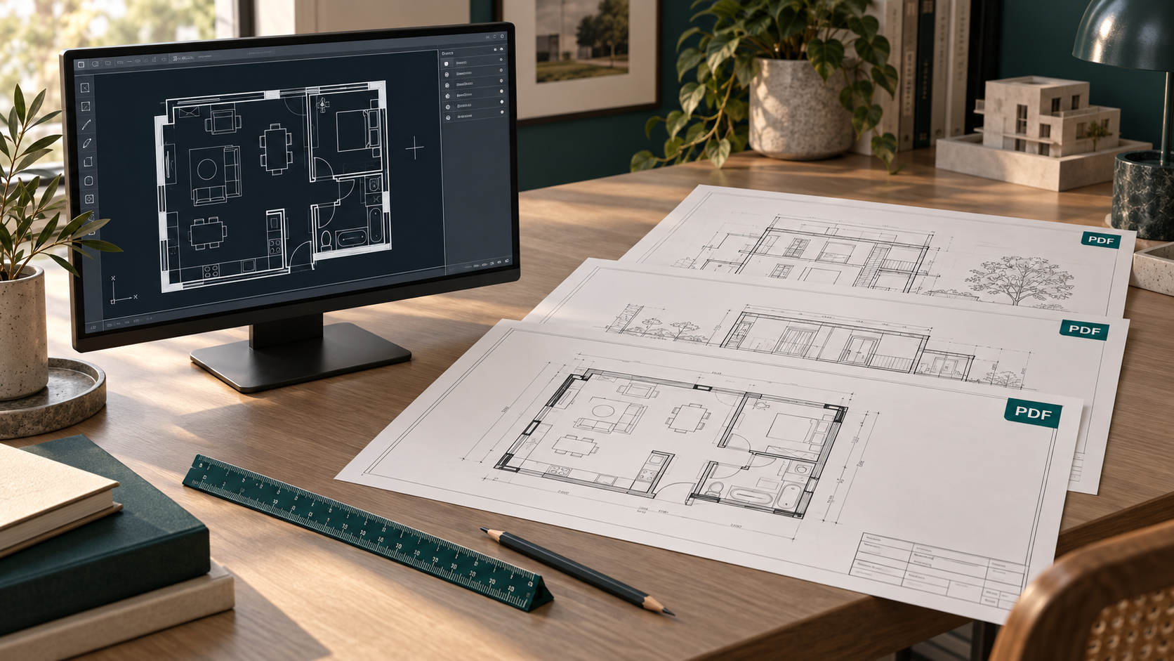 Как сохранить чертёж AutoCAD в PDF без пропавших линий