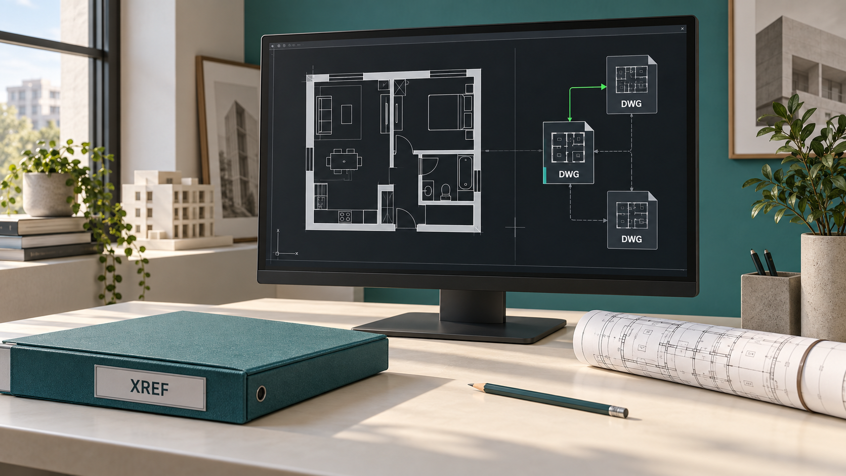 Внешние ссылки в AutoCAD: подключение и восстановление Xref