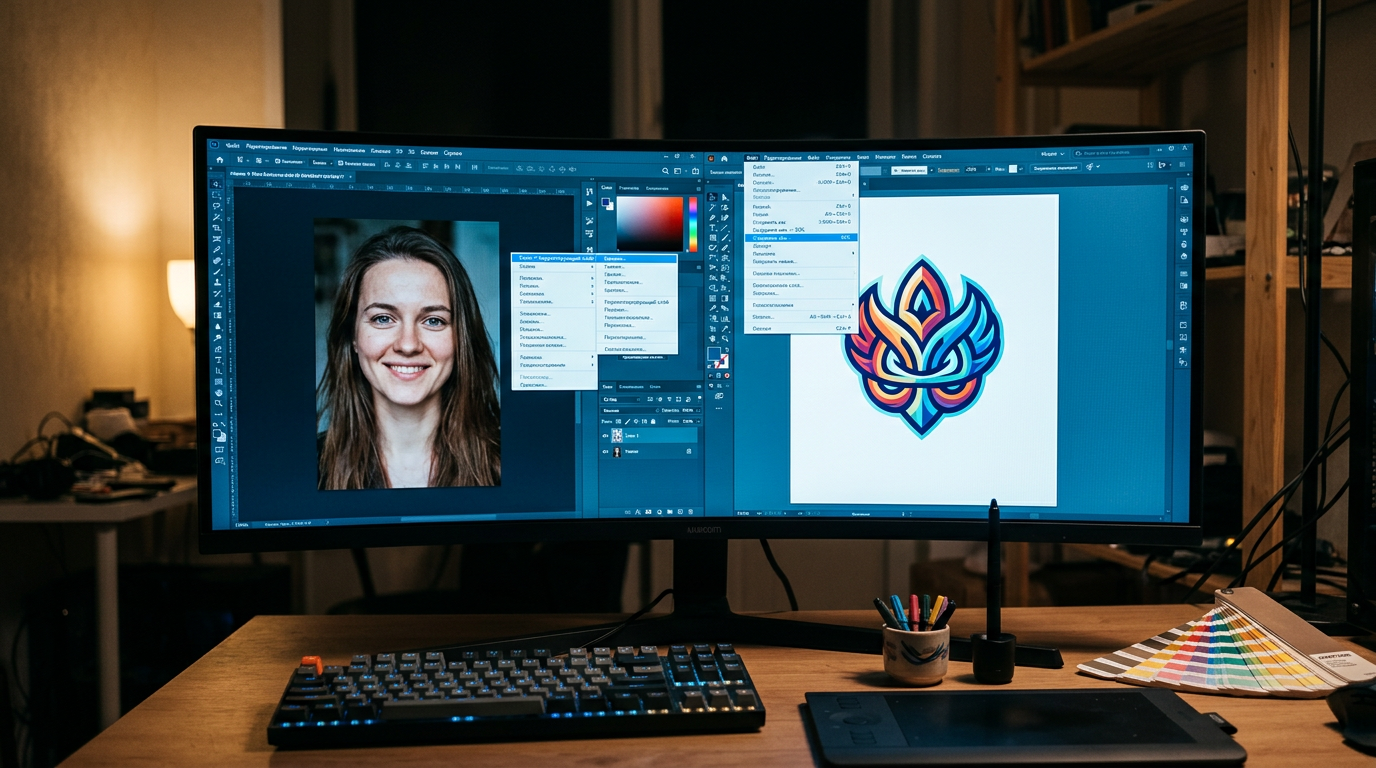 Photoshop или Illustrator: что выбрать