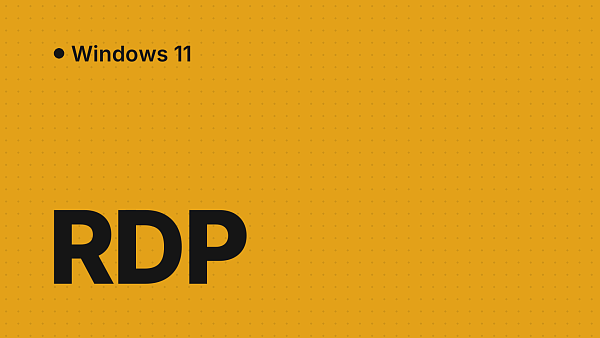 Как настроить RDP на Windows 11