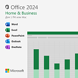 Microsoft Office 2024 Home & Business — бессрочный ключ с привязкой