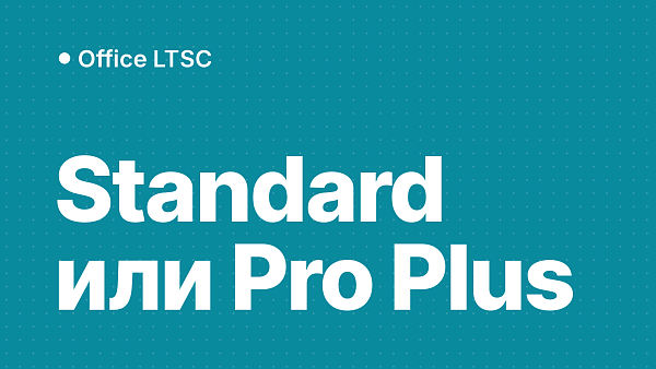 Office LTSC 2024 Standard и Professional Plus: чем отличаются и что выбрать