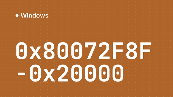 Ошибка 0x80072F8F-0x20000 в Media Creation Tool: причины и решение