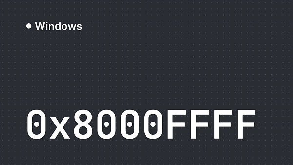 Код ошибки 0x8000FFFF Catastrophic Failure в Windows: причины и решение