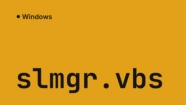 slmgr.vbs: полный справочник всех команд для активации Windows
