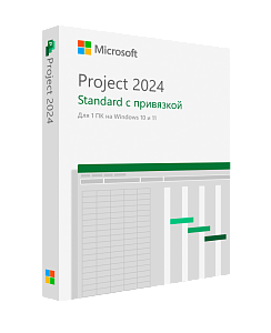 Microsoft Project 2024 Standard — бессрочный ключ с привязкой