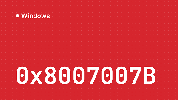 Ошибка 0x8007007B при активации Windows: причины и решение