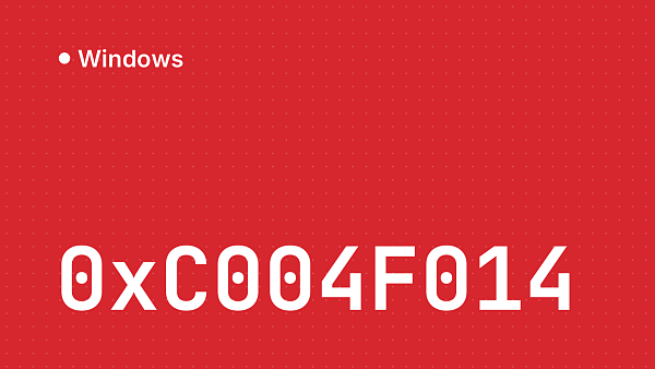 Ошибка 0xC004F014 при активации Windows: причины и решение
