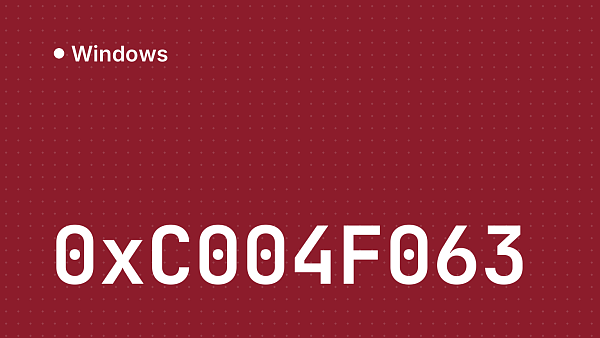 Ошибка 0xC004F063 при активации Windows: ключ не подходит к редакции
