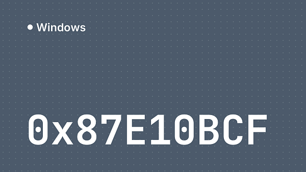 Ошибка 0x87E10BCF при активации Windows: причины и решение