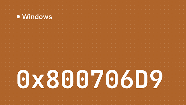 Как исправить ошибку при активации или обновлении Windows 0x800706d9