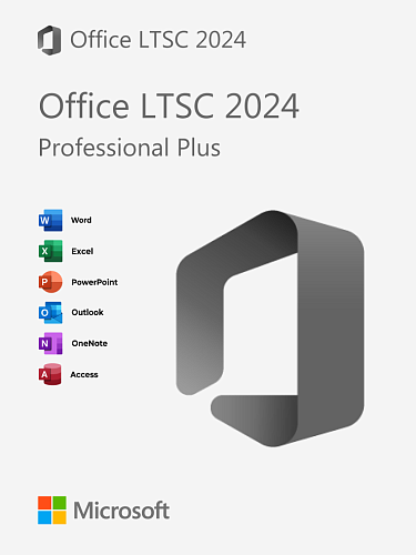 Microsoft Office LTSC 2024 Professional Plus — бессрочный ключ