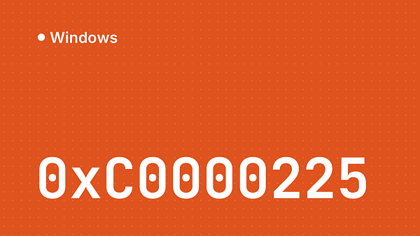 Ошибка 0xc0000225 при загрузке Windows
