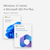 Windows 11 Home и Microsoft 365 Pro Plus (аккаунт с подпиской)