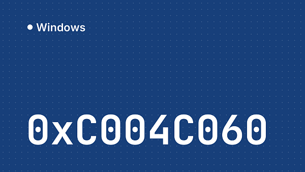 Ошибка 0xC004C060 при активации Windows: причины и решение