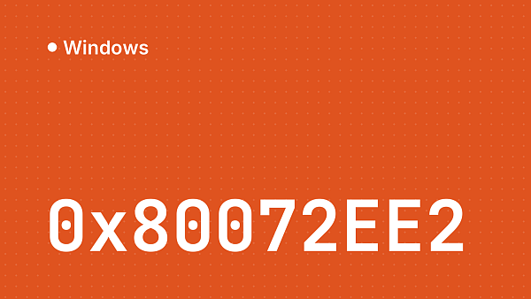 Ошибка 0x80072EE2 при активации Windows: что делать
