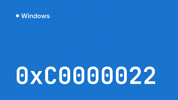 Ошибка 0xC0000022 при активации Windows: восстановление службы
