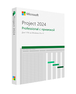 Microsoft Project 2024 Professional — бессрочный ключ с привязкой