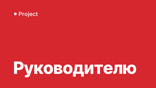 Project для руководителя проектов: планы и ресурсы