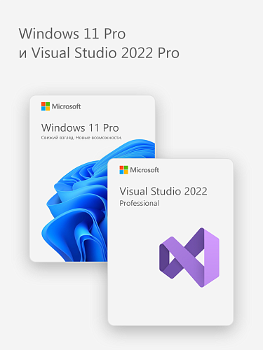 Windows 11 Pro и Visual Studio 2022 Pro